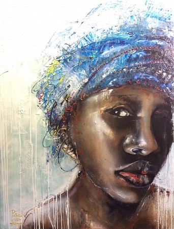 African Style geschilderd door Patrick van Haren